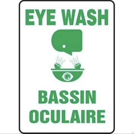 Accuform BILINGUAL FRENCH SIGN  FIRST AID FBMFSR511XV FBMFSR511XV